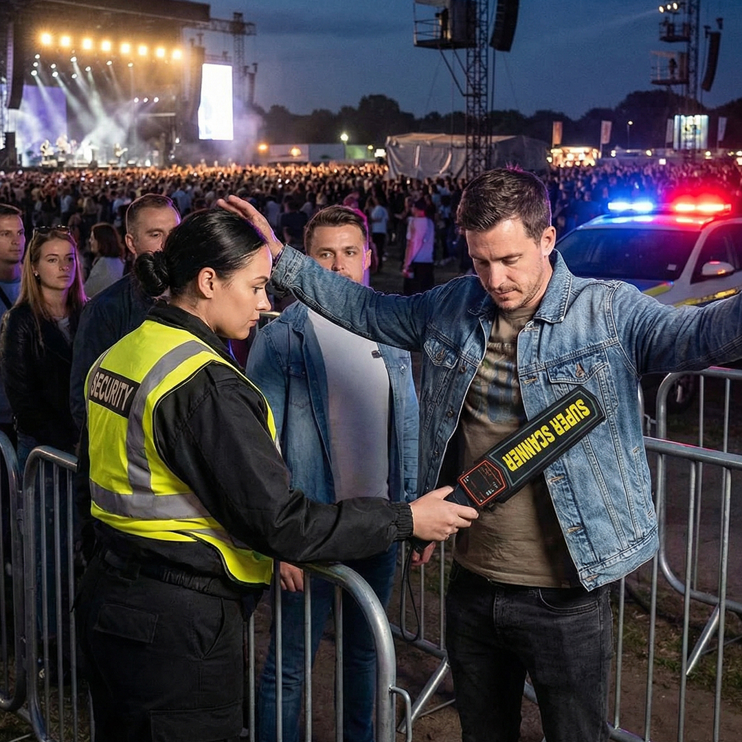 Ručni metal detektor - Primena